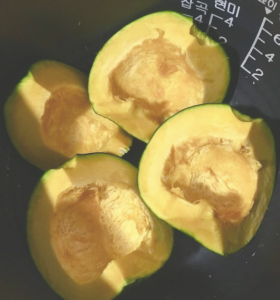 밥솥요리 단호박